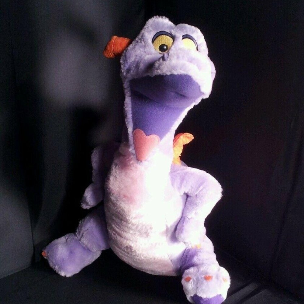 Disney Parks Figment 15 inch Epcot Dragon Purple